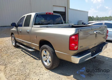 2007 Dodge Ram 1500 Slt из США, поврежденный, VIN 1D7HA18P87S141779